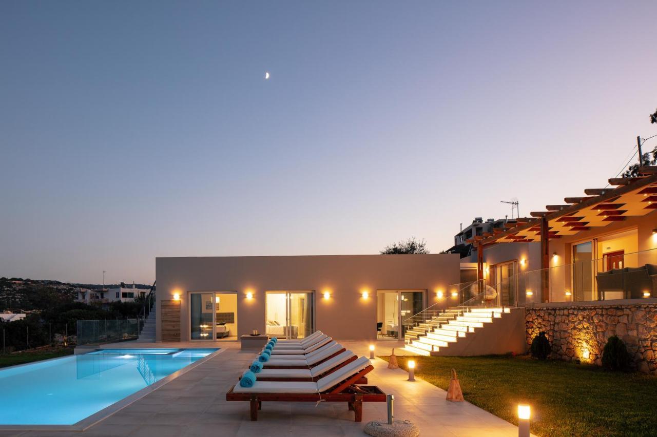 Rethymnian Gem Luxury Villa يورانيون المظهر الخارجي الصورة
