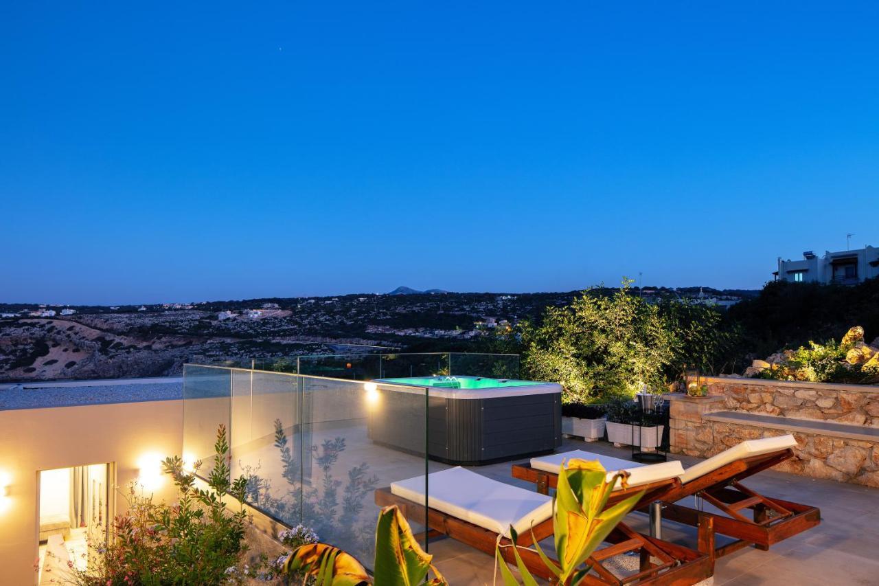 Rethymnian Gem Luxury Villa يورانيون المظهر الخارجي الصورة