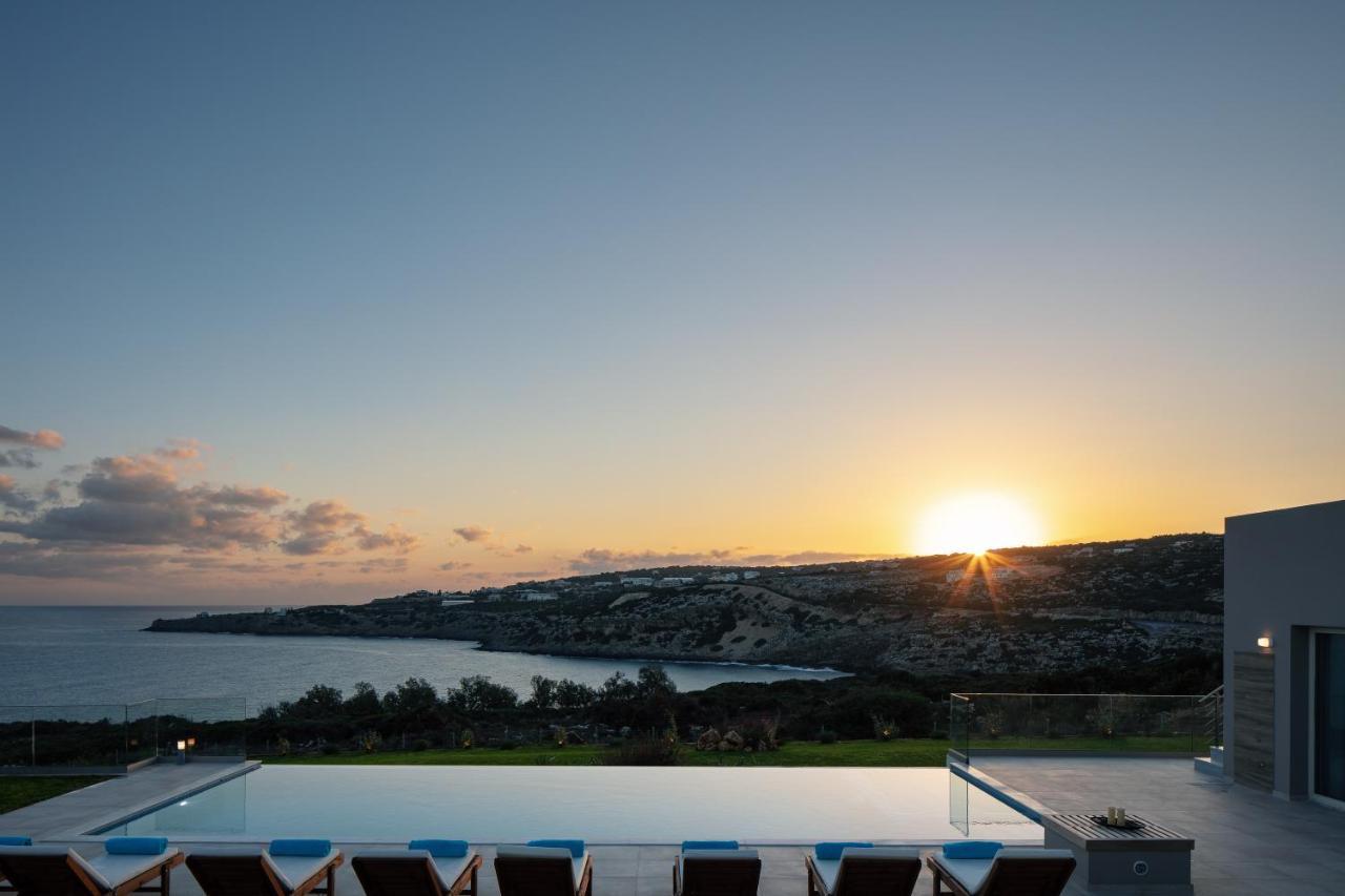 Rethymnian Gem Luxury Villa يورانيون المظهر الخارجي الصورة
