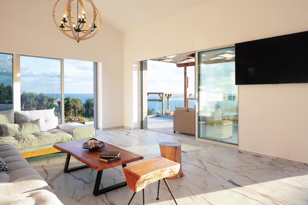 Rethymnian Gem Luxury Villa يورانيون المظهر الخارجي الصورة
