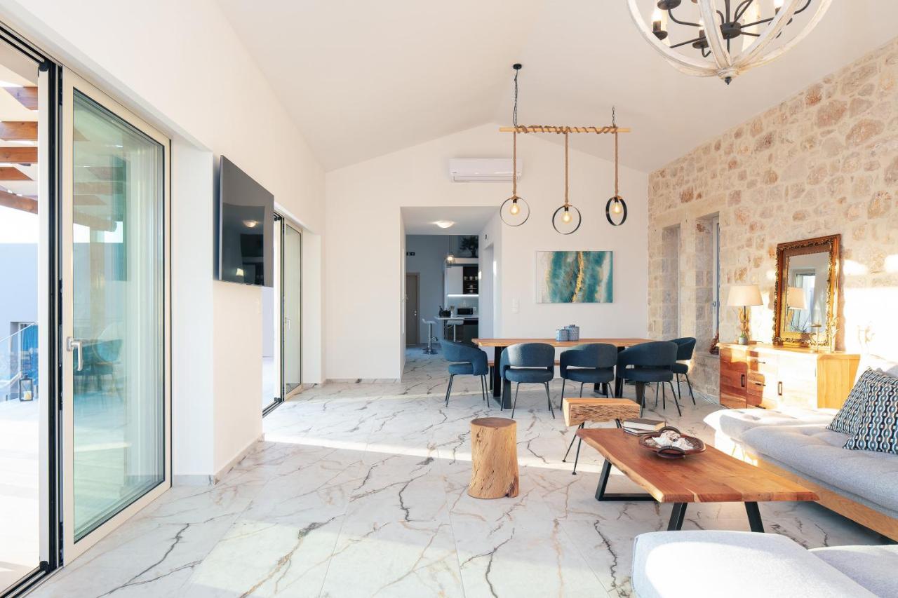 Rethymnian Gem Luxury Villa يورانيون المظهر الخارجي الصورة